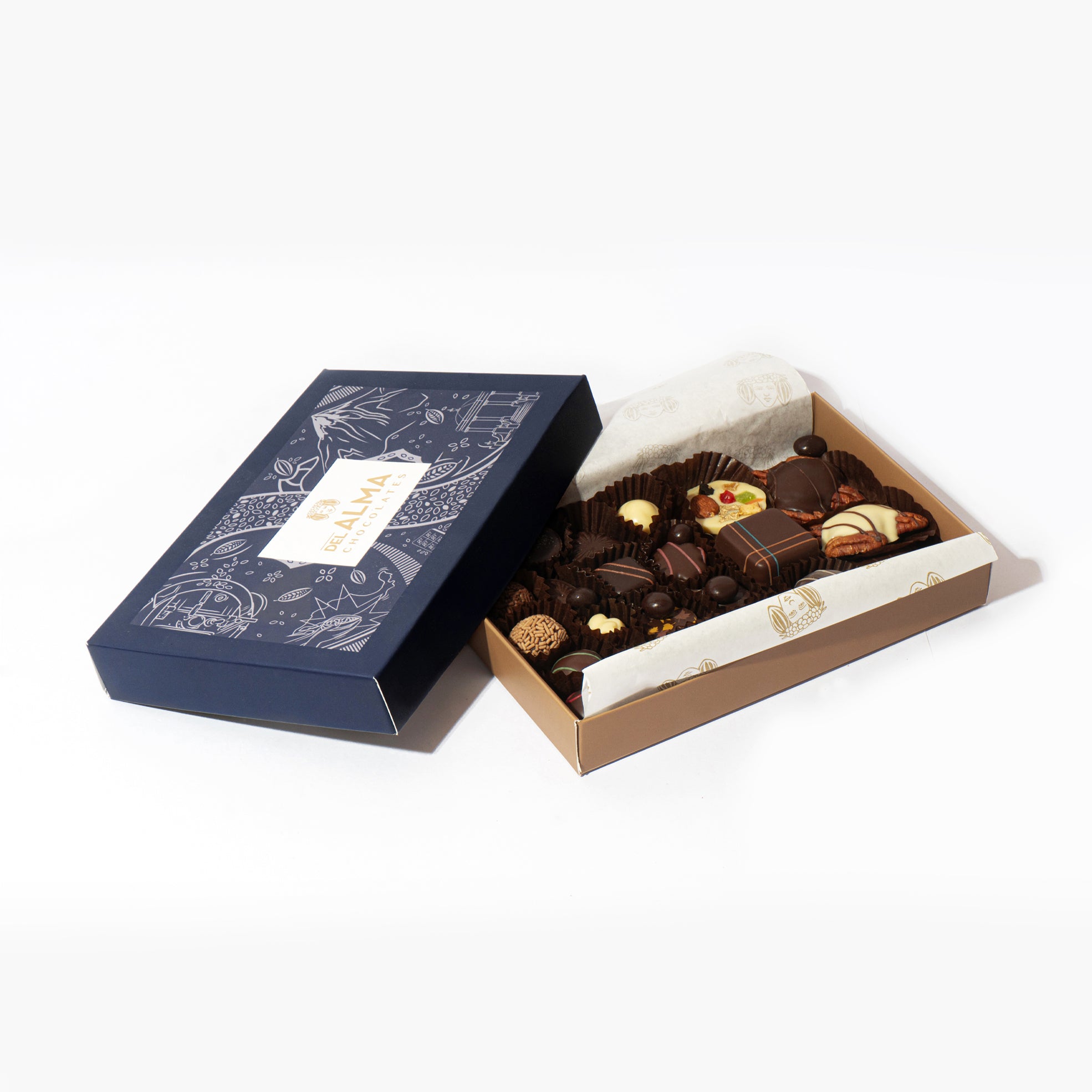 Caja de chocolates artesanales 350g