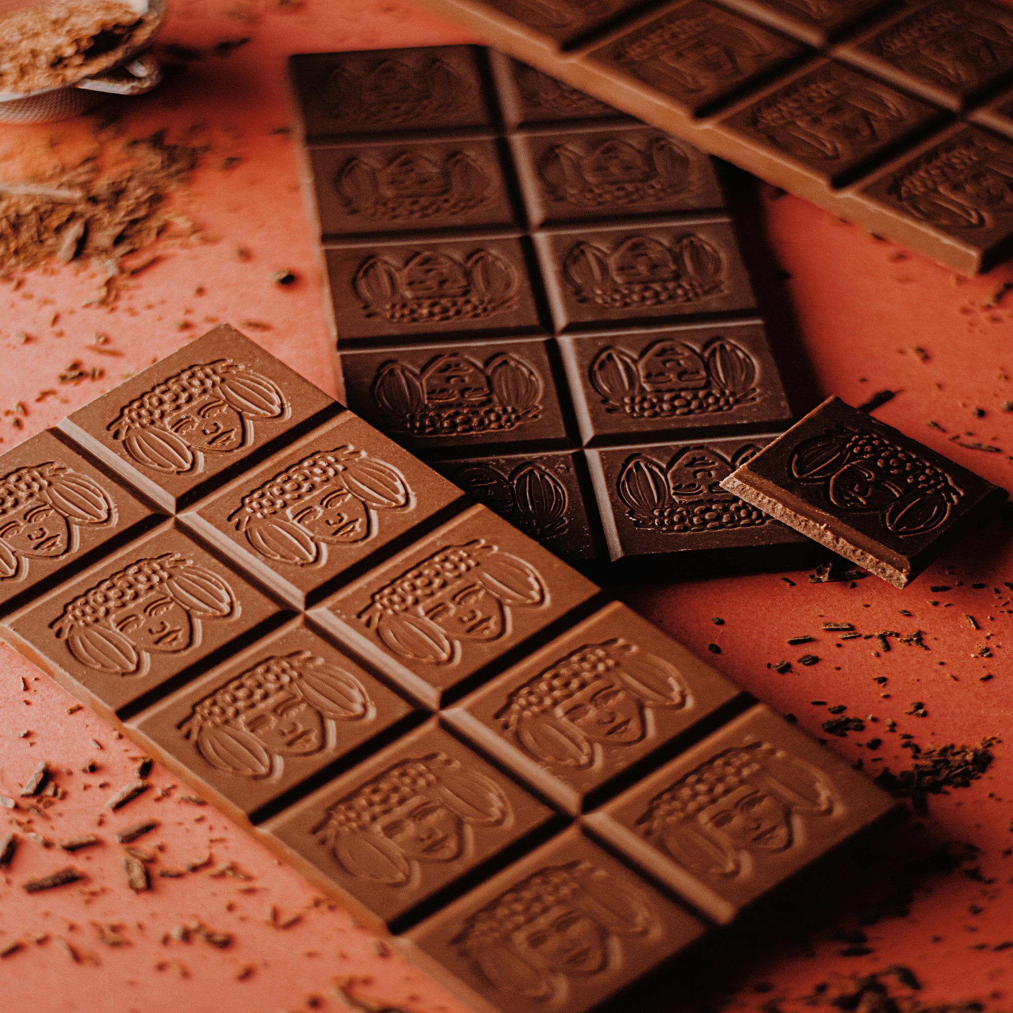 Barra de Chocolate de Leche 42% Cacao 80gr
