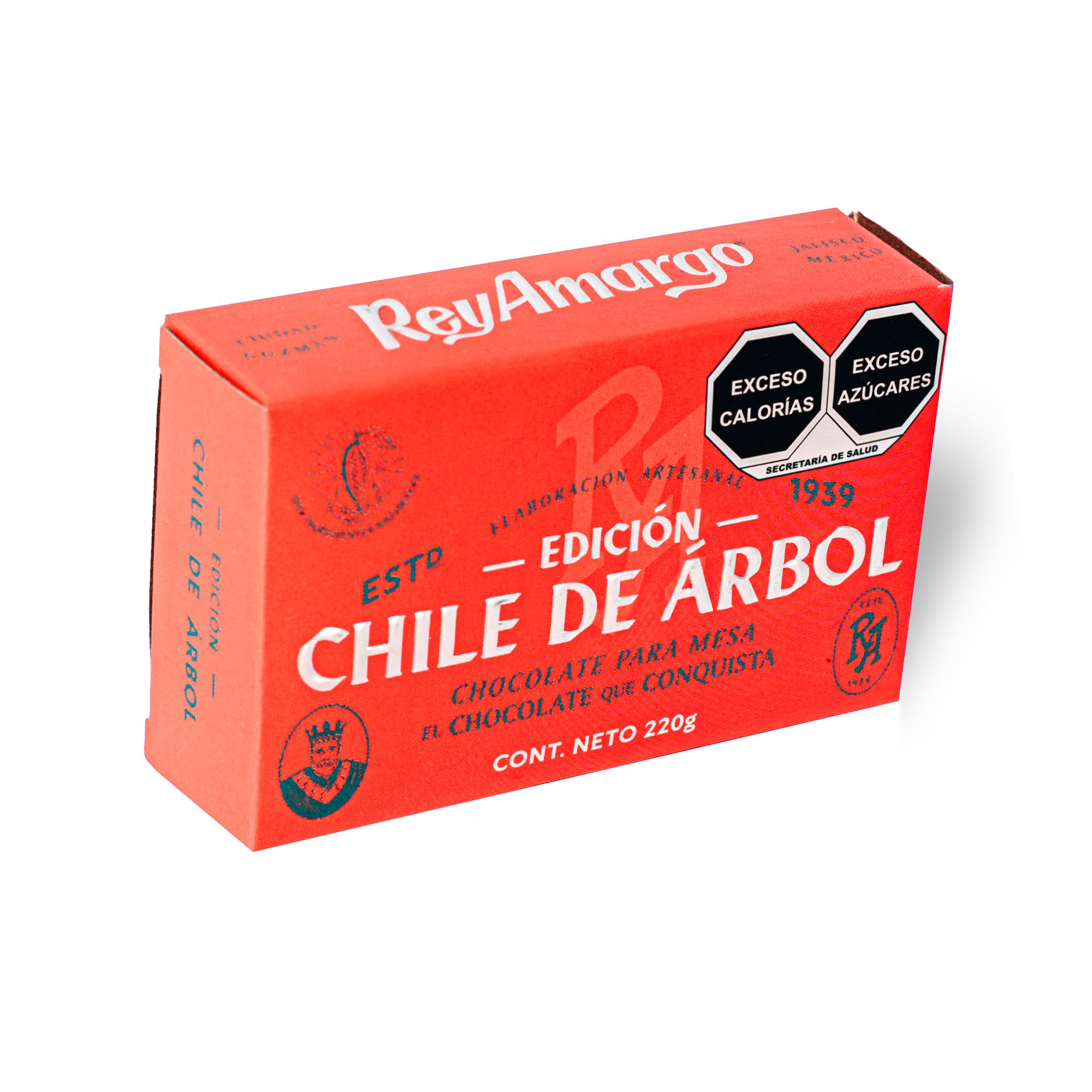 Chocolate para mesa Rey Amargo Edición Chile