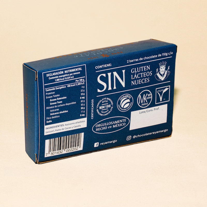 Chocolate para mesa Rey Amargo Selección Suprema 42% Cacao